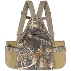 Hunting And Fishing Outdoor Camouflage Vest Suitable For Different Environments With Unique Camouflage Leaf Patterns