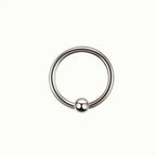 Curved Barbells Fake Nose Piercing D Shaped Tragus Helix Stud Earring Hoop Septum Stainless Steel Ring Nostril Body Jewelry New