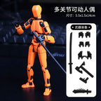 13 Action Figure Titan Multi-Jointed Movable Shapeshift Robot T13 Action Mannequin Character And Dog Figure Toys Gifts