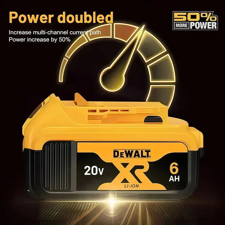Q Original DeWalt 6Ah/5Ah/ 20V battery replaceable DCD887 DCD805 DCF860 Dcd796 DCG406 DCF880 DCF512 DCD805 power tools battery