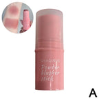 Velvet Liquid Blush Matte Sponge Head Blusher Natural Lasting Brighten Facial Contour Blush Tint Makeup