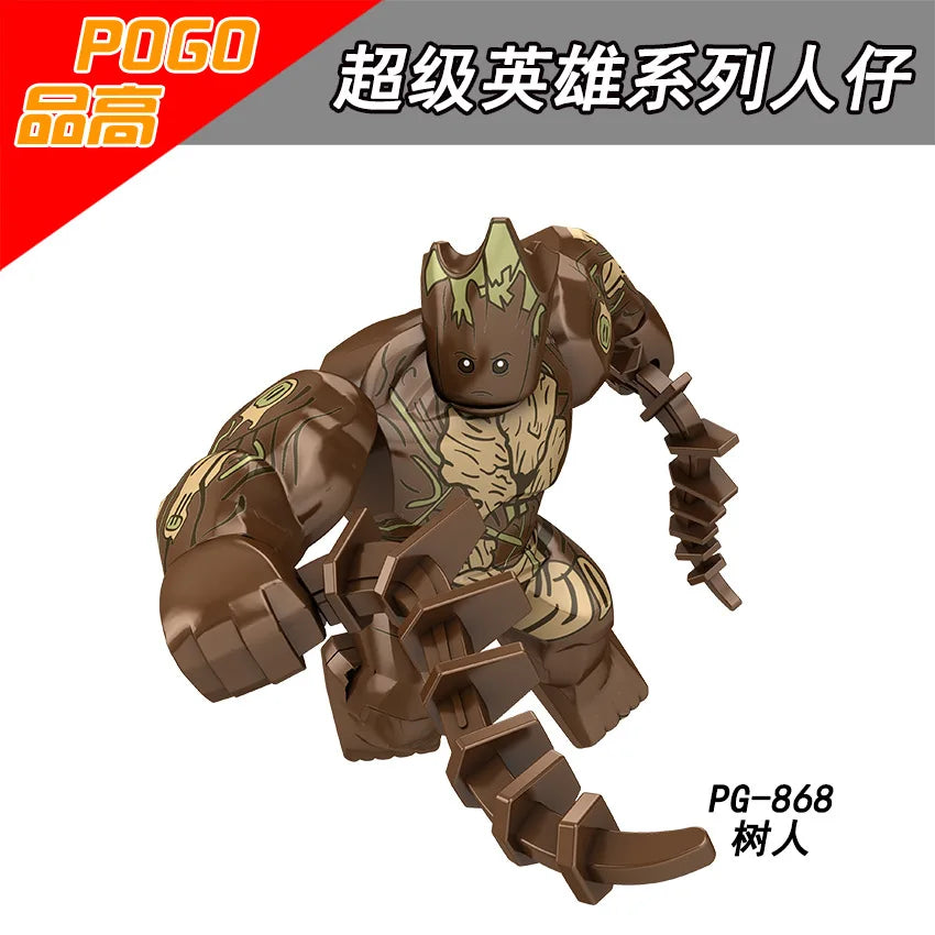 8cm Superhero Building Blocks Avengers Character Venom Model Character Set Building Blocks Toy Boys and Girls Birthday Gifts