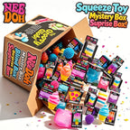 100+ Pieces NEEDOH Squishy Toy Figures Blind Box Surprise Toys Slow Rising Soft Fidget Toys Featuring Giant Gorilla Moai Head P