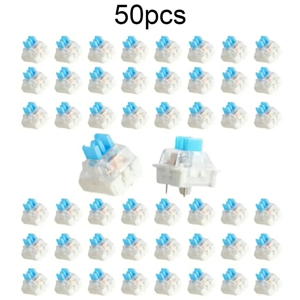 20/50/100pcs Keyboard Switch Keyboard Clicker Key 3 Pin Tactile Switch For Replacement Mechanical Keyboard Accessories