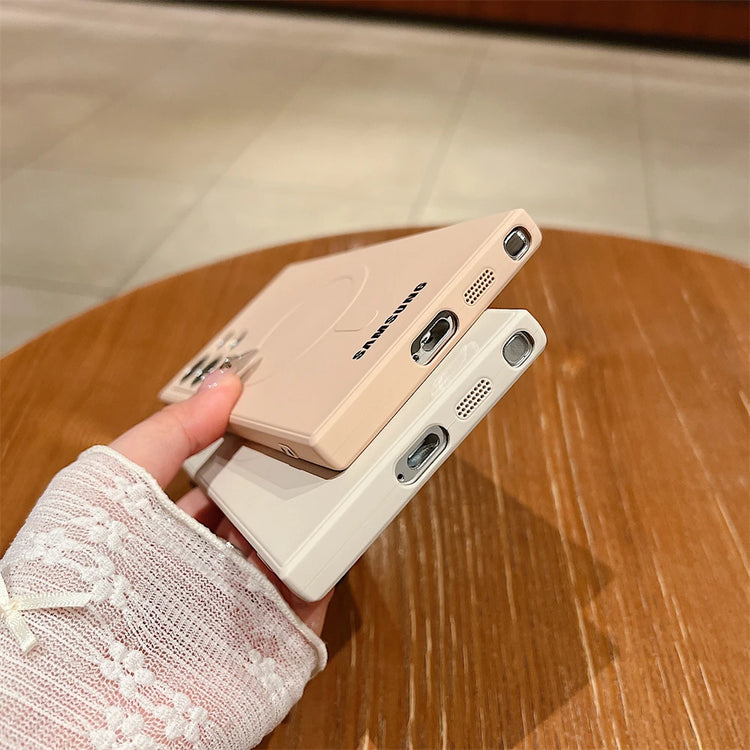 Luxury Liquid Silicone For Magsafe Magnetic Case Samsung Galaxy S26 S25 S24 S23 S22 Ultra Plus S21 FE Soft TPU Shockproof Cover