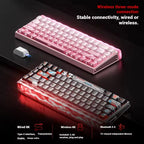 AULA HERO68 Air Magnetic Switch Wireless Gaming Mechanical Keyboard 3-Mode Hot-Swap RGB 8KHz Polling Rate 0.005mm RT Low Latency