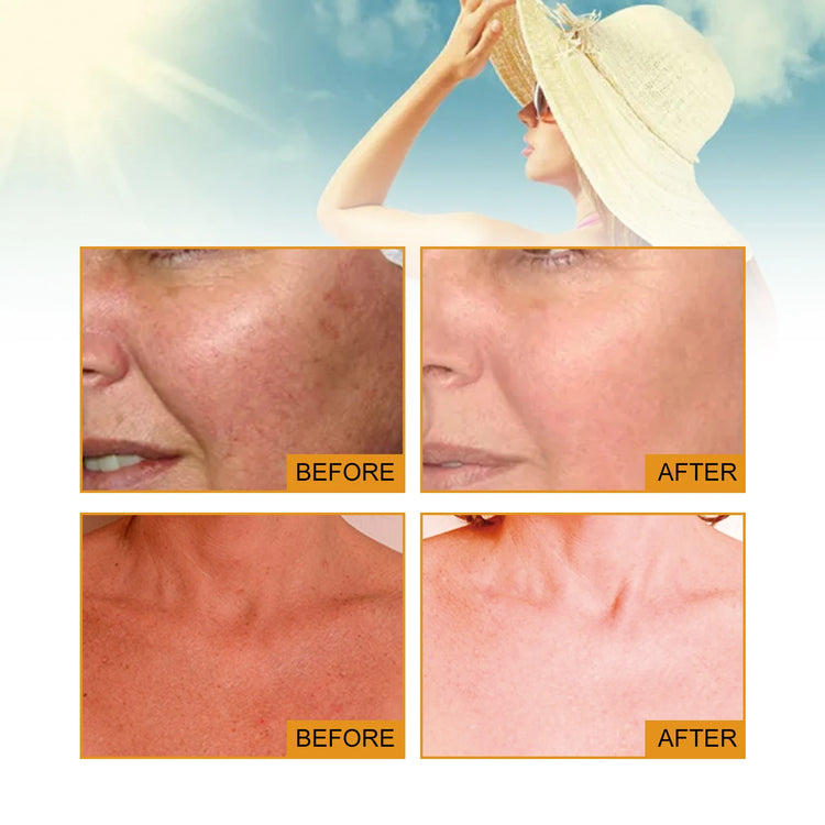 Hoygi Sunscreen whitening face sunscreen isolation makeup base moisturizing refreshing UV sunscreen Skin Whitening Cream