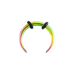 Women Fake Piercing Nose Ring Hoop Septum Piercing Nose Clip Rock HipHoop Stainless Steel Magnet Fashion Body Jewelry Wholesale