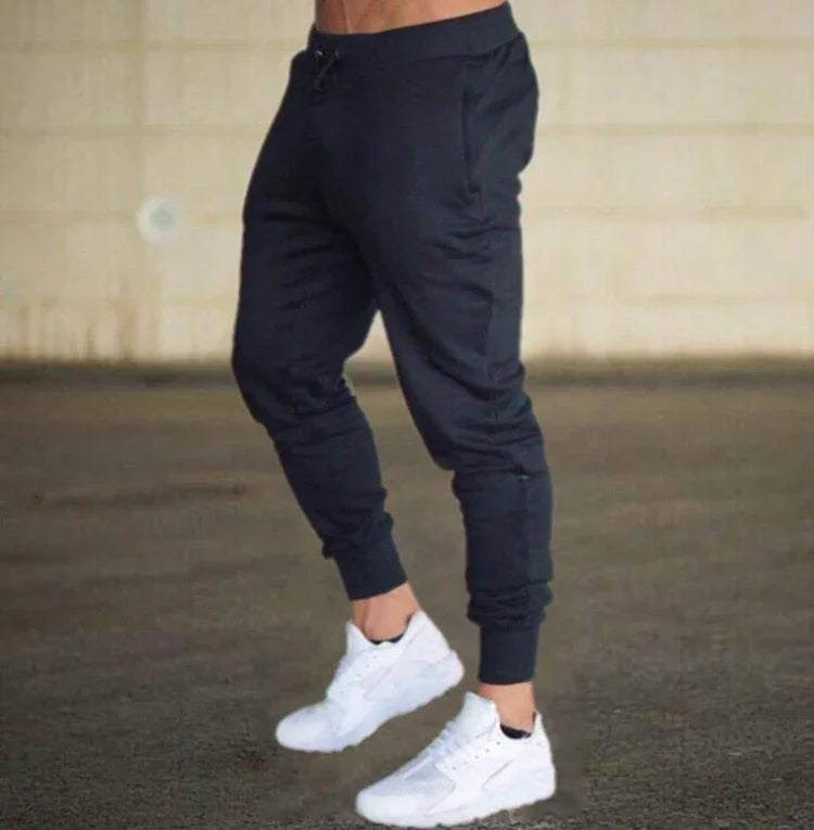 Autumn Winter New Jogging Pants Men Sport Sweatpants Running Pants Men Joggers Cotton Trackpants Slim Fit Bodybuilding Trouser