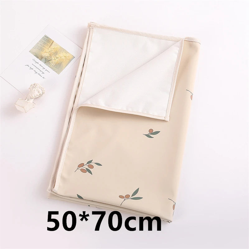 Big Sizes Infant Baby Changing Mat Cover Diaper Mattress Bed Changing Blanket PU Waterproof Soft Easy Clean Picnic Mat