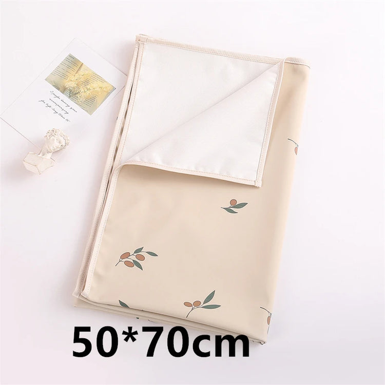 Big Sizes Infant Baby Changing Mat Cover Diaper Mattress Bed Changing Blanket PU Waterproof Soft Easy Clean Picnic Mat