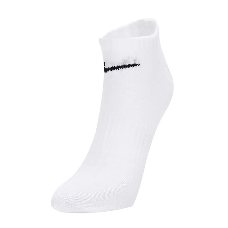 Nike Unisex 3-Pack Short-Cuff Casual Basketball Socks Breathable Moisture-Wicking Socks SX7678-100