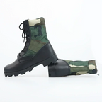 Lace Up Waterproof Outdoor Shoes Breathable Canvas Camouflage Tactical Combat Desert Ankle Boots Men Boots