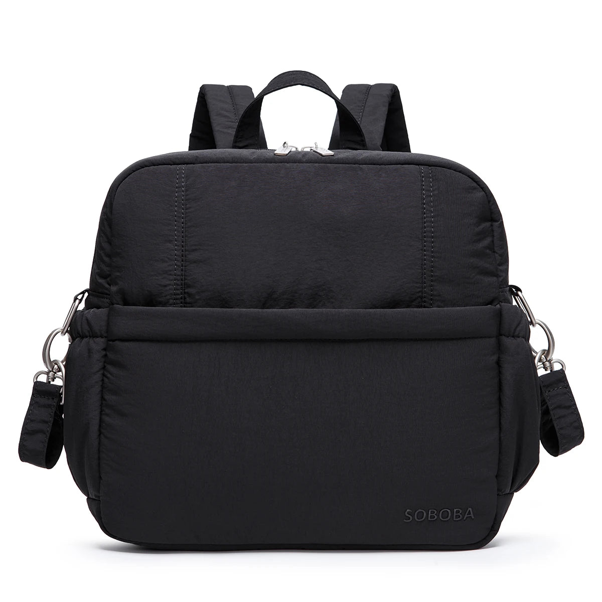 Soboba Large Capacity Diaper Backpack Multi-functional Nappy Changing Bag for Newborns Travel-Friendly Parenting Essentials