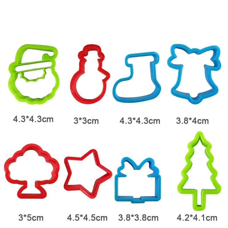 Kids DIY Play Dough Art Craft Toys 3D Plasticine Model Tools Accessories Clay Cutter Molds Creative Set For Boys Girls Children