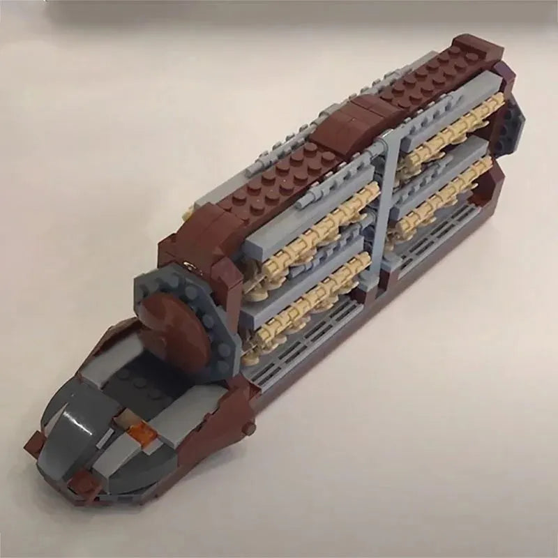 Yigebebe Space Wars Platoon Attack-Craft Space Battle Robots Building Blocks Transport Battleship Toys for Bricks Gifts