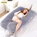 PANGDUBE Pregnancy Pillow 130x70cm Waist Support for Pregnant Women Sleeping Nursing Cushion Breastfeeding Maternity Body Pillow