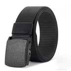 2Pcs New Automatic Buckle Nylon Belt Outdoor Hunting Multifunctional Tactical Canvas Belt High Quality Men Belt