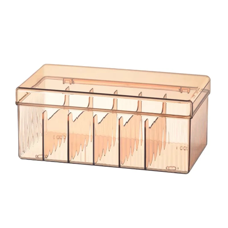 7-Compartment  Makeup Organizer Desktop Eye Shadow Palette Display Box Makeup Blush Cosmetics Shelf Make up Tools Storage Holder