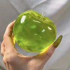 Relieve the Sticky Green Apple Slowly Rebound Maltose Pressure Ball Soft Fidget Sensory Toy Squeeze Toy Gift for ADHD and Autism