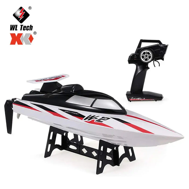 WLtoys WL 912-A RC Racing Boat 35KM/H High Speed 2.4GHz Remote Control Toys Capsize Protection Speedboat BoatsToy Boys Kids Gift