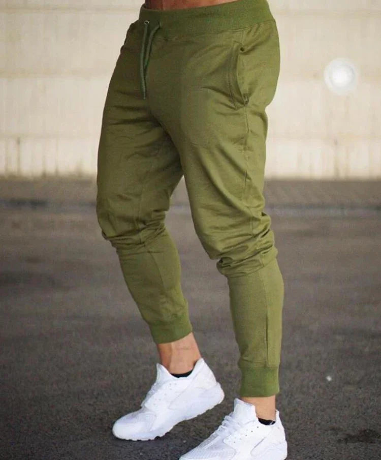 Autumn Winter New Jogging Pants Men Sport Sweatpants Running Pants Men Joggers Cotton Trackpants Slim Fit Bodybuilding Trouser