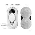 Electric Window Cleaning Robot 5600Pa Automatic & Remot Control Limpiacristales Vacuum Glass Washing Robot for Home Appliances
