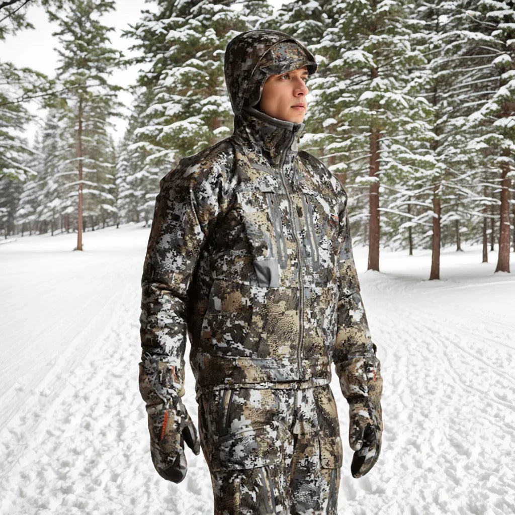 Hifad Men's Incinerator Aerolite Jacket Jungle Camouflage Outdoor Hunting Jacket