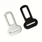 Metal Pet Seat Belt Clip Heavy Duty Rust Proof Scratch Resistant Strap Buckle Lock Used for Fixing Pet Leather Car Accessories