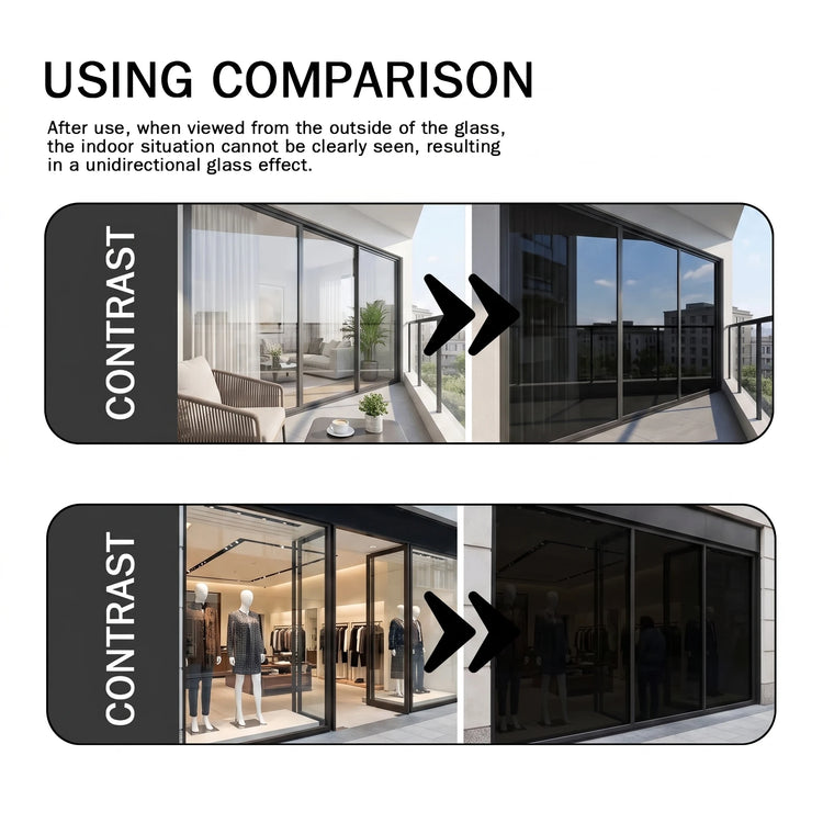 2026 new glass reflective anti peeping cleaning paste for privacy protection, suitable for anti-theft in cars and homes