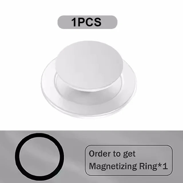 Magnetic Folding Mobile Phone Grip Holder Socket Pocket Support for Magsafe IPhone Mac Samsung Safe Ring Finger Expanding Stand