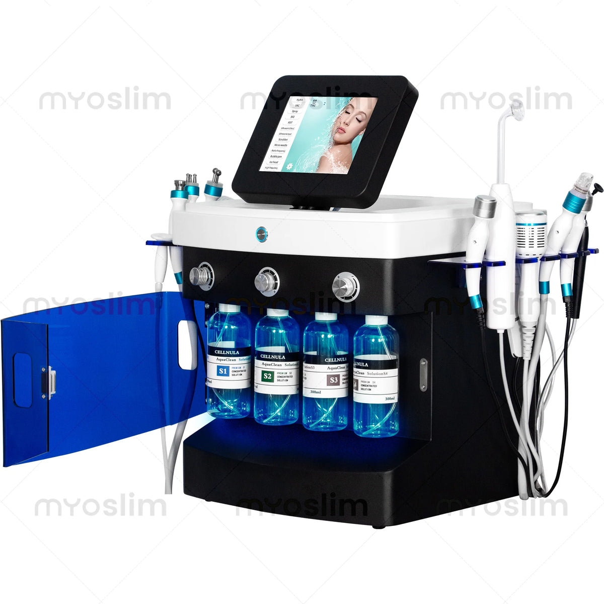14 in 1 Hydro Beauty Skin Care Master Machine Deep Cleaning Blackhead Removal Skin Firming Brightening Shrink Pores Device