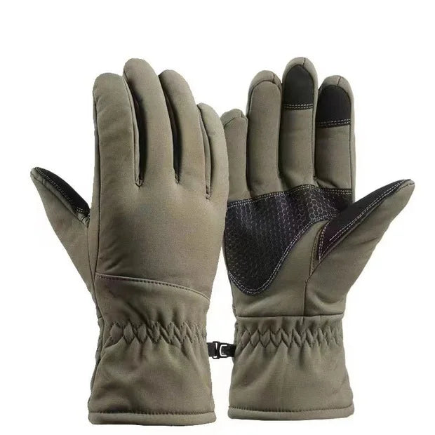 Tactics Outdoors Camouflage Hunting Warm Non-Slip Fishing Gloves Waterproof Touch Screen Winter Ski Camping Cycling Sport Gloves