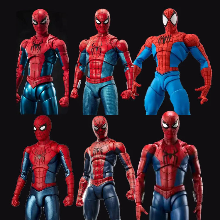 In Stock Ko Shf Figuarsts Spider Man Gamerverse Action Figures Brand New Day Collectible Action Figure Anime Action Figures Toys