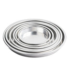 New Round Baking Tray Even Heating Non-stick Oven Tray Aluminum Alloy Pizza Baking Pan