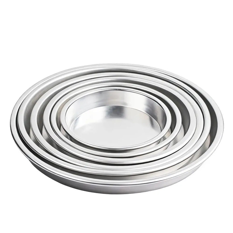 New Round Baking Tray Even Heating Non-stick Oven Tray Aluminum Alloy Pizza Baking Pan