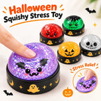 Halloween Dumpling Squeeze Squishy Toy Cute Slow Rising Squeezing Release Toy Grip Stress Relief Gift Soft Kawaii Fidget Toy
