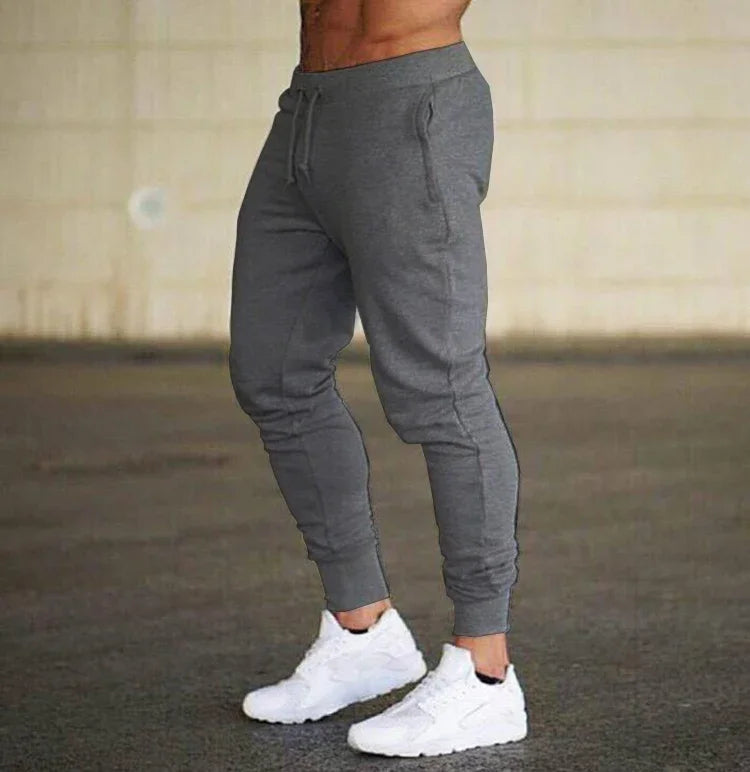 Autumn Winter New Jogging Pants Men Sport Sweatpants Running Pants Men Joggers Cotton Trackpants Slim Fit Bodybuilding Trouser