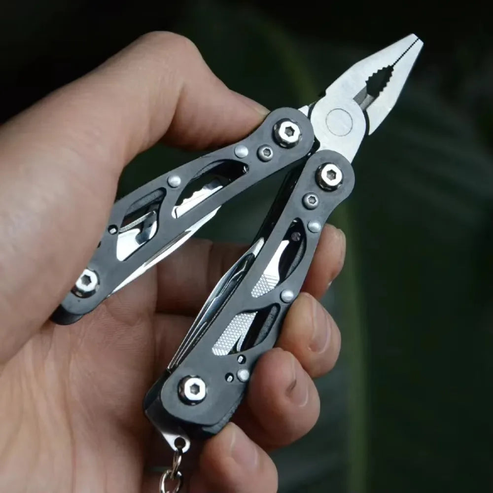 Multi-tool Pliers Outdoor Combination Knife Pliers Stainless Steel Folding Portable Multi-purpose Camping Survival Pliers Tools