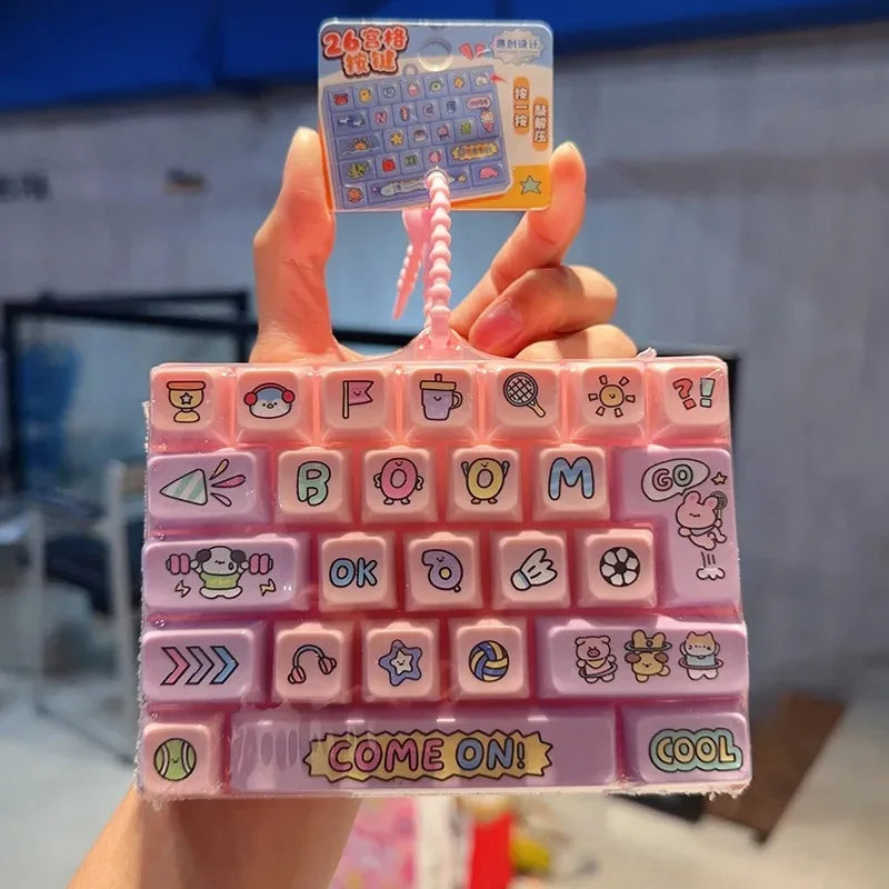 키캡 26 Key Cap Giant Keycap Keychain Gifts Keycap Clicker Keyboard Bag Charms Key Caps Keyboard Fidgets Clicker Gifts 대왕키캡