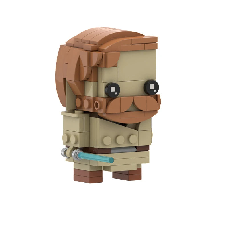 LEQUMOC Space Wars Figures Vader-Anakined Queen Jar Binksed General-Grievous Building Blocks  Toys for Gifts