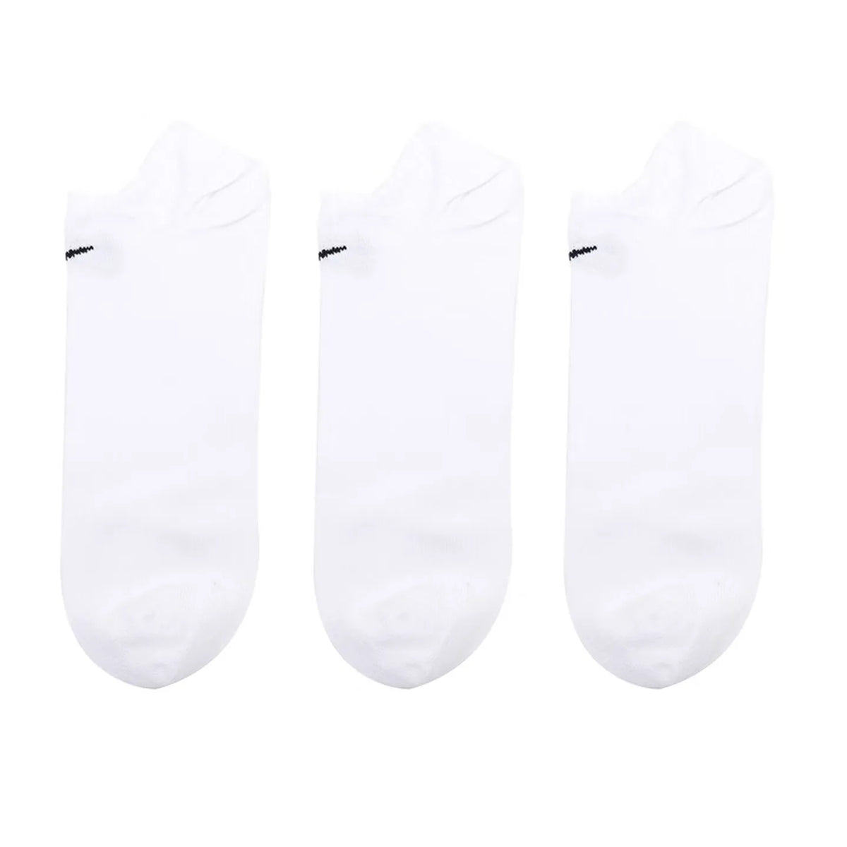 Nike Unisex 3-Pack Short-Cuff Casual Basketball Socks Breathable Moisture-Wicking Socks SX7678-100