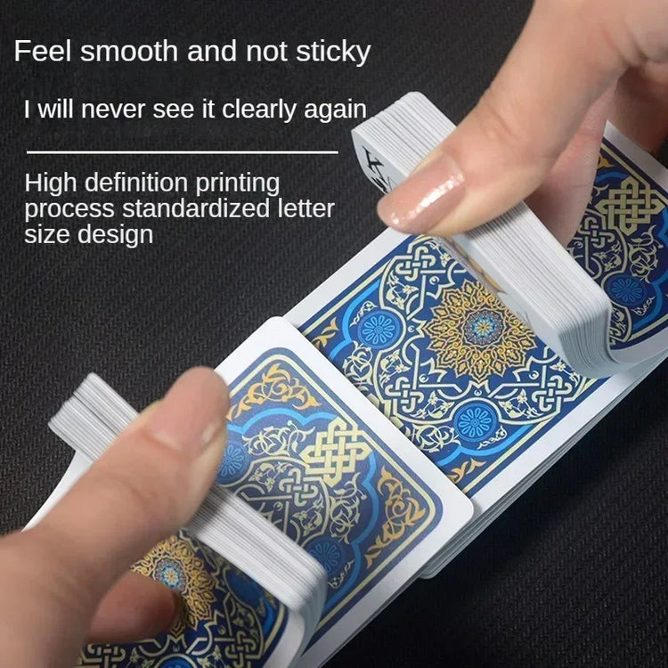 High Quality Waterproof PVC Polka Dot Playing Cards - Washable Adult Christmas Gift for Parties, Bars, Family Gatherings