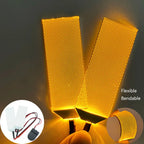 Flexible Bendable DIY LED Light Eyes Kits for Iron Man Halloween Helmet Mask Eye Light Cosplay Accessories Can Cropped Props