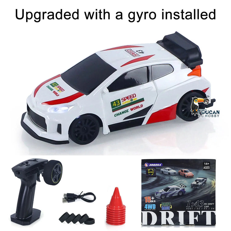 SALE 4WD RTR 1/43 RC Speed Car Four-wheel Drive Radio Control 2.4g Mini Racing Drifting Car Toys High Speed Model Gift Hobby