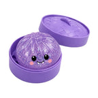 Premium Soft Squishy Dumpling Toy With Steamed Box, Slow Rising Funny Sensory Toy Decompression Soft Squeeze Toy Halloween Gift