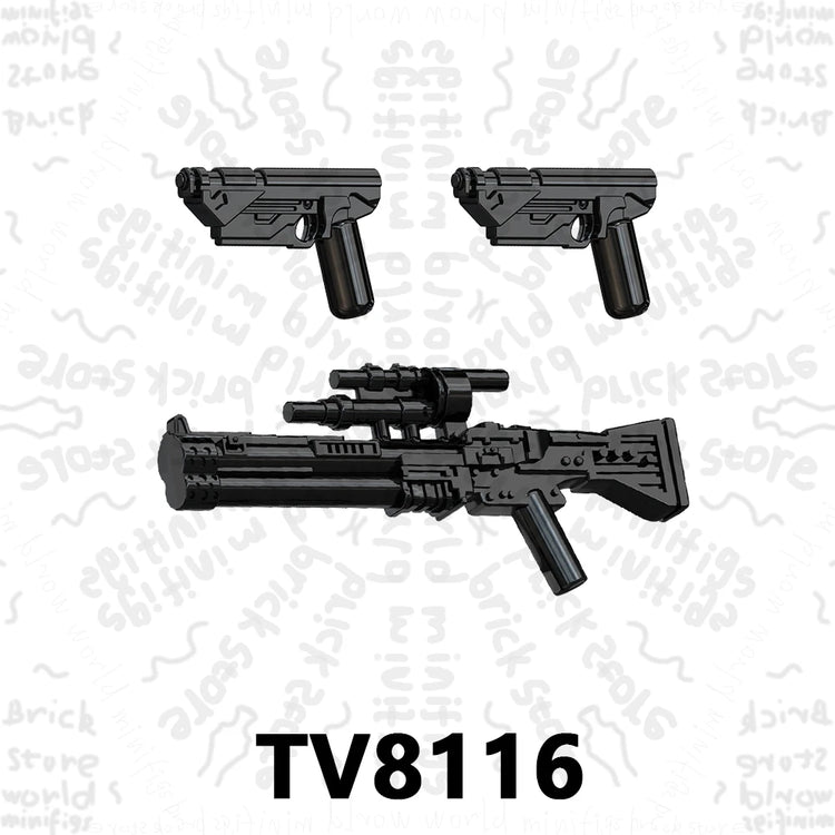 TV6117 TV6118 TV6119 Space War Action Figure Accessories Building Blocks Gift Toys For Children Adult Brick TV6116 TV6115 TV6114