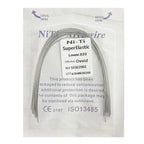 10pcs/Pack AG Dental Orthodontic Arch Wires NITI  Round / Rectangular Oval Form Ortho Arch Wire Dentist Tool