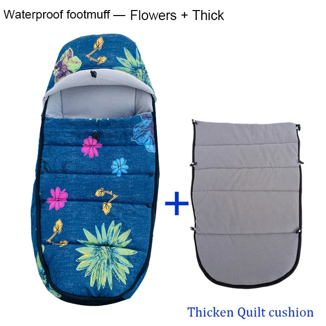 Universaln Stroller Footmuff Compatible with all YOYO Strollers and Bugaboo strollers - Windproof, Waterproof & Thermal Warm