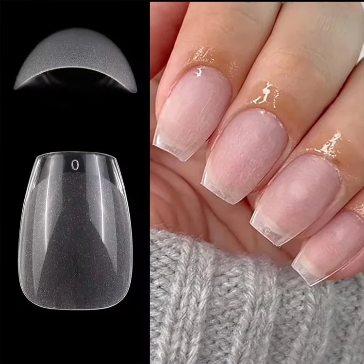 120pcs XXS Super Short Almond Full Cover Sculpted Soft Gel Nail Tips Press on Fake Nails Tailor-made for Short Small Nail Beds